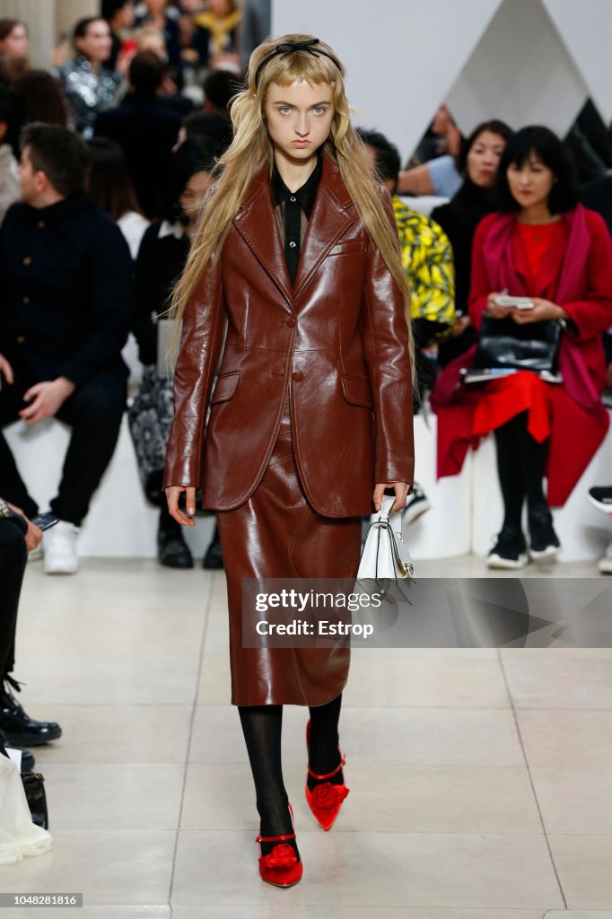 Miu Miu : Runway - Paris Fashion Week Womenswear Spring/Summer 2019