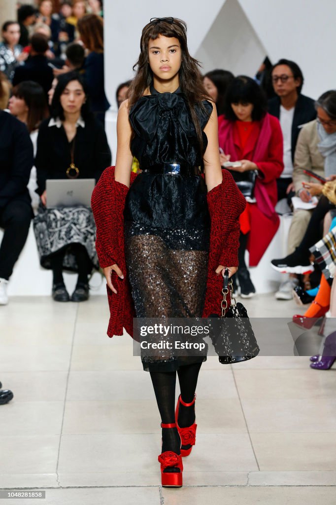Miu Miu : Runway - Paris Fashion Week Womenswear Spring/Summer 2019