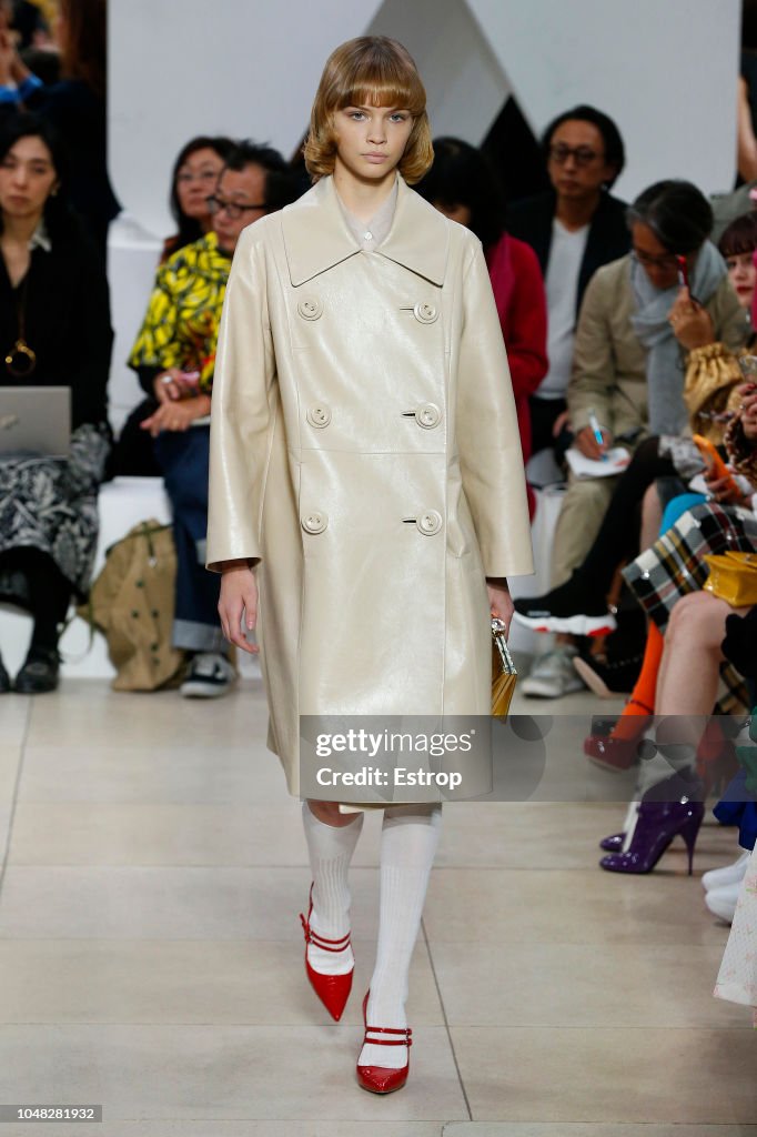 Miu Miu : Runway - Paris Fashion Week Womenswear Spring/Summer 2019