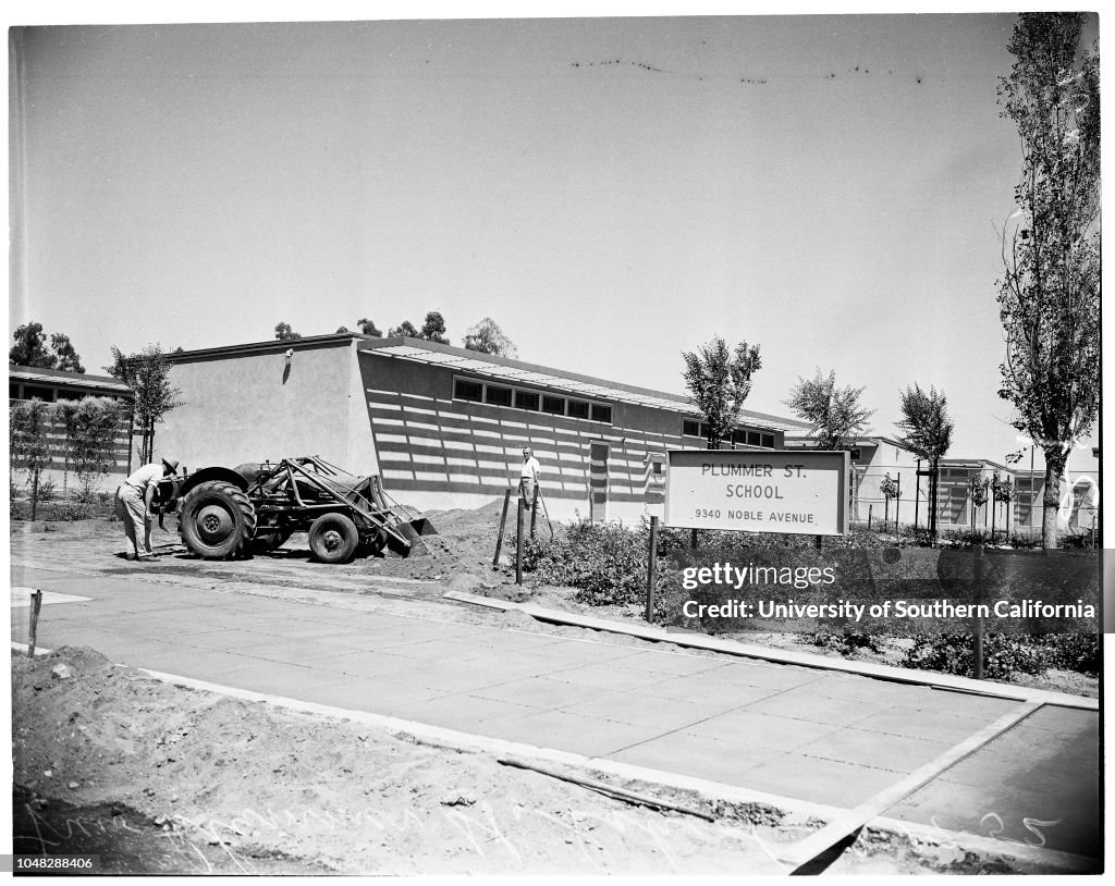 New schools in San Fernando Valley, 29 August 1952. John Foate ;Phil