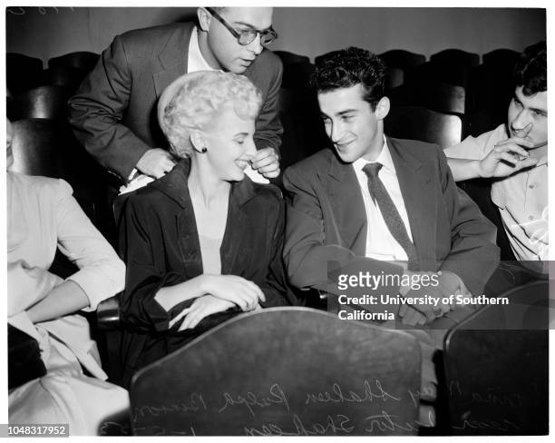 Busty Brown divorce, 5 January 1953. Donna May Shaheen, 21;Terry Martin, 23;Attorney Ralph R Benson;Victor E Shaheen, 22.Los Angeles,...