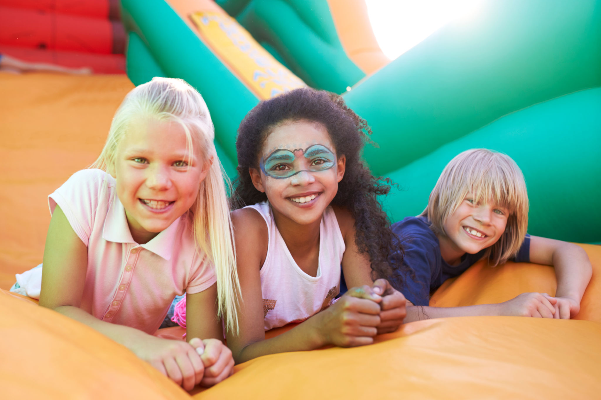 inflatable castle party