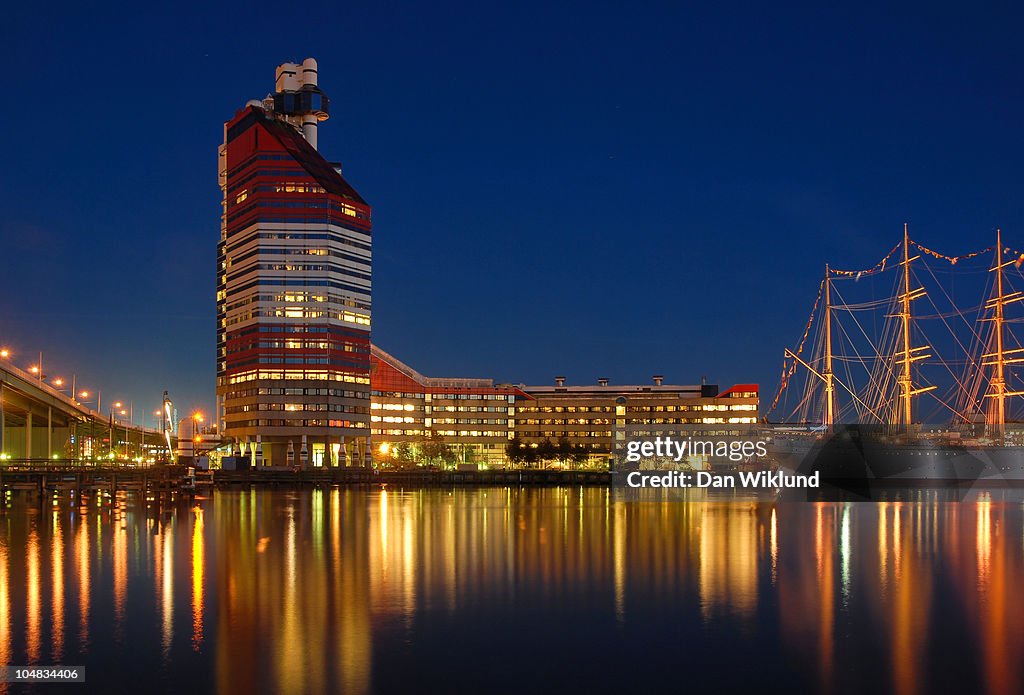Blue hour Göteborg