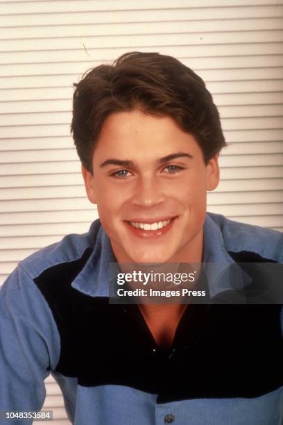 Rob Lowe circa 1983 in New York City.