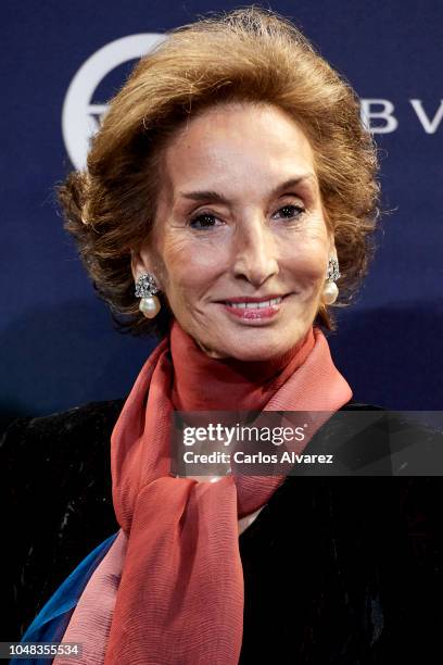 Ana Maria Abascal attends the 'TELVA Tributo. Una Cronica De Moda. Coleccion Naty Abascal' photocall at the Real Academia de Bellas Artes de San...