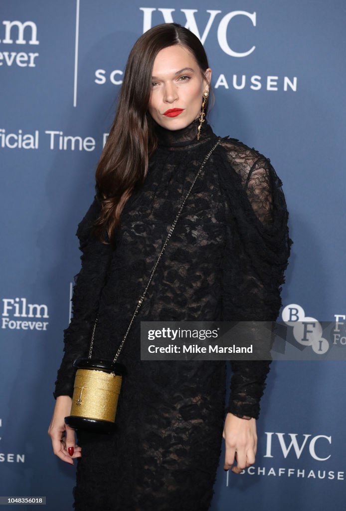 Anna Brewster attends the BFI IWC Schaffhausen Gala Dinner held at