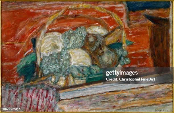 Bonnard Pierre Fruit basket 1935 . Private collection.