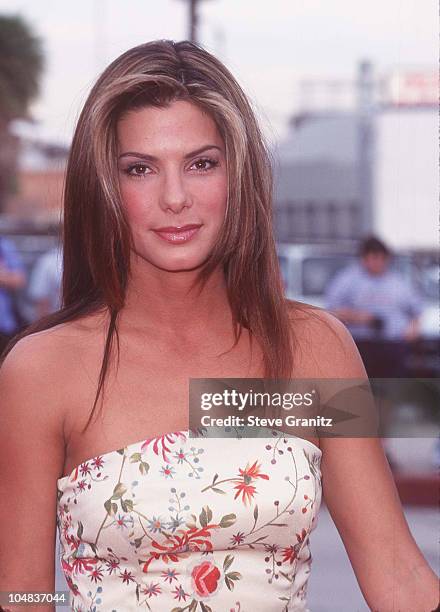 Sandra Bullock during 3rd Annual Blockbuster Entertainment Awards at The Pantages Theatre in Los Angeles, California, United States.