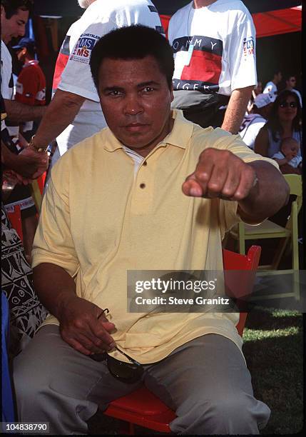 Muhammad Ali during 4th Annual Race to Erase MS Gala at UCLA Drake Stadium/Century Plaza Hotel in Westwood, California, United States.