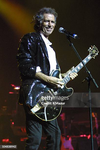 Keith Richards during Rainforest Alliance Concert 2001 at Beacon Theatre in New York City, New York, United States.
