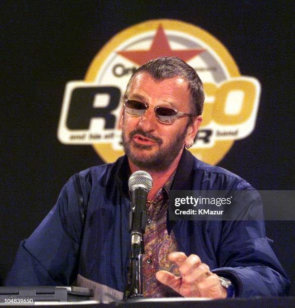 Years 2000 Ringo 14 Ringo Starr And His All Starr Band 2000 Press Conference Stock ...