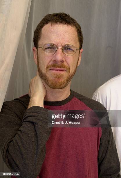 Ethan Coen during Cannes 2001 - The Man Who Wasn't There Portrait Shoot at Carlton La Cote in Cannes, France.