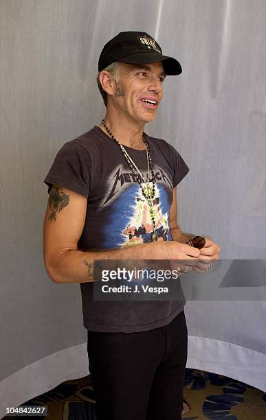 Billy Bob Thornton during Cannes 2001 - The Man Who Wasn't There Portrait Shoot at Carlton La Cote in Cannes, France.