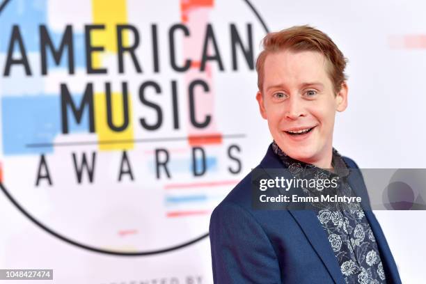 Macaulay Culkin attends the 2018 American Music Awards at Microsoft Theater on October 9, 2018 in Los Angeles, California.