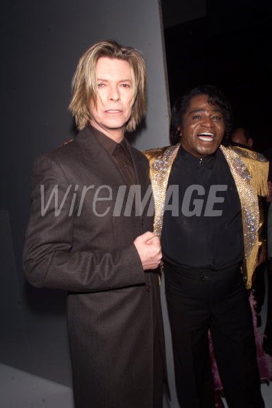 David Bowie James Brown during...