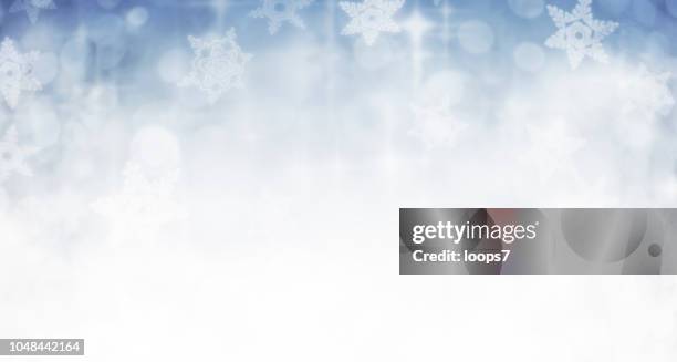 winter background with copy space - white snowflake background stock illustrations