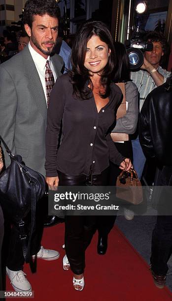 Yasmine Bleeth during "Stealing Beauty" Beverly Hills Premiere at Cecchi Gori Fine Arts Theatre in Beverly Hills, California, United States.