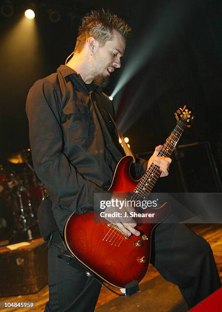 Jerry Horton of Papa Roach performs in support of "LoveHateTragedy."