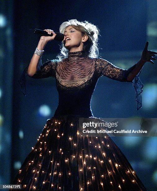 Thalia performs "No Me Ensenaste" at the 3rd Annual Latin GRAMMY Awards at the Kodak Theater.