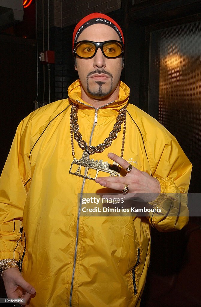 Ali G R Ali G during World Premiere Screening of