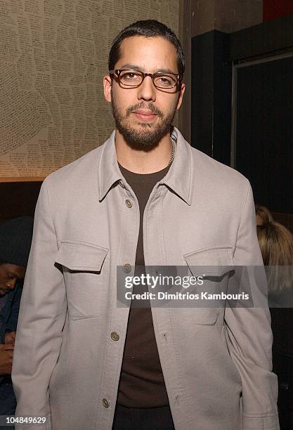 David Blaine during World Premiere Screening of "The Ali G Show" at Lot 61 in New York City, New York, United States.