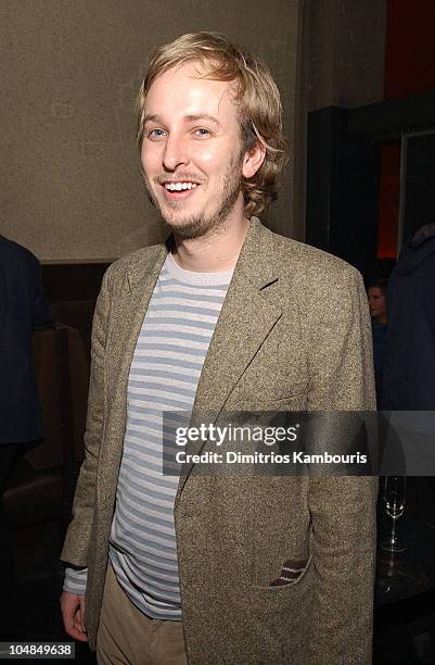 Director James Bobin during World Premiere Screening of "The Ali G Show" at Lot 61 in New York City, New York, United States.