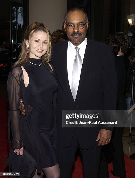 Jennifer Joseph and Michael Dorn during Fourth Annual Hollywood Makeup Artists and Hairstylists Guild Awards at Beverly Hilton Hotel in Beverly...