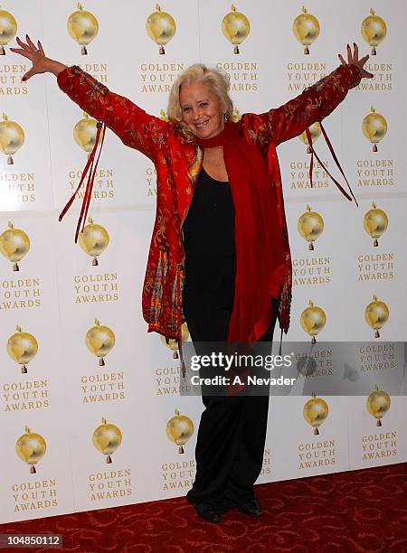 Sally Kirkland during 1st Annual Golden Youth Awards Gala at The Friars Club in Beverly Hills, California, United States.
