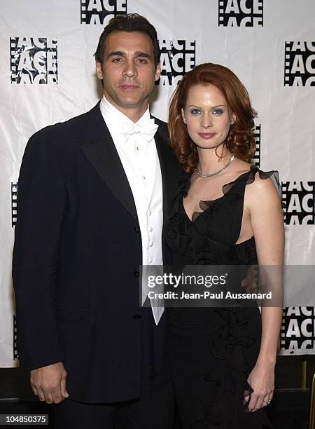 Adrian Paul and Kata Dobo during 53rd Annual ACE Eddie awards at Beverly Hilton Hotel in Beverly Hills, California, United States.