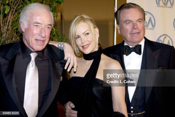 Bud Yorkin, Katie Wagner and Robert Wagner during 14th Annual Producers Guild of America Awards at Century Plaza Hotel in Los Angeles, California,...