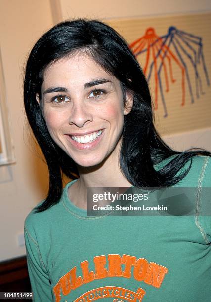 Sarah Silverman during Comedy Tonight - A Night of Comedy to Benefit the 92nd Street Y at The 92nd Street Y in New York City, NY, United States.