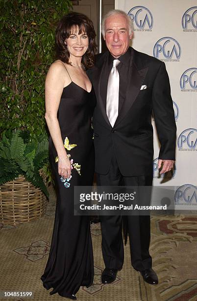 Cynthia Sikes and Bud Yorkin during 14th Annual Producers Guild of America Awards at Century Plaza Hotel in Los Angeles, California, United States.