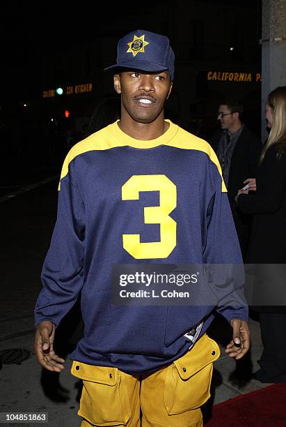 Jamie Foxx during "Tears Of The Sun" Premiere at Mann's Village in Westwood, California, United States.