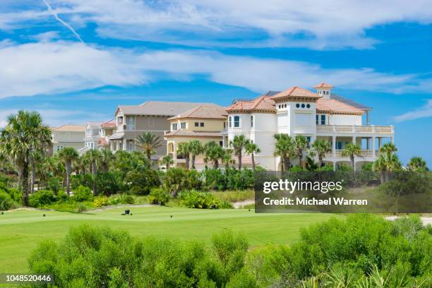 vacation homes in palm coast, florida - palm coast, fla stock pictures, royalty-free photos & images