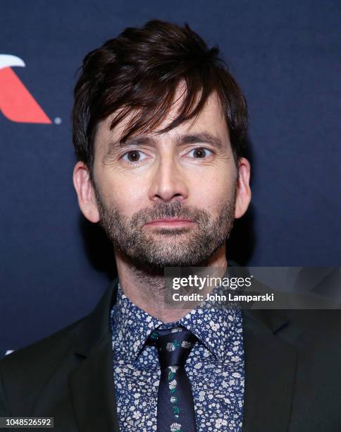 Executive producer David Tennant talks Doctor Who, Good Omens, and much more at 2018 Paleyfest NY at The Paley Center for Media on October 9, 2018 in...