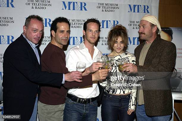 Stanley Kamel, actor / producer Tony Shalhoub, Jason Gray-Stanford, Bitty Schram and Ted Levine