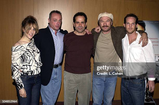 Bitty Schram, Stanley Kamel, actor / producer Tony Shalhoub, Ted Levine and Jason Gray-Stanford