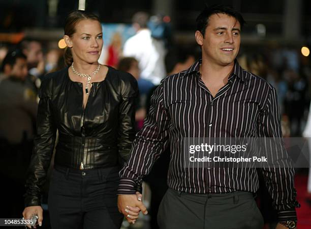 Matt LeBlanc and wife Melissa McKnight during Premiere of "Charlie's Angels: Full Throttle" at Grauman's Chinese Theatre in Hollywood, California,...