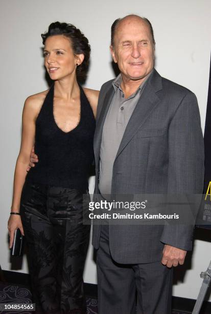 Luciana Pedraza and Robert Duvall during "Assassination Tango" Premiere - New York at The Angelika Film Center in New York City, New York, United...