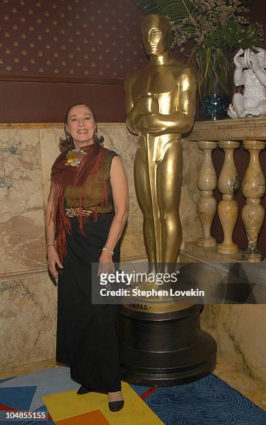 Rita Gam during Official 2003 Academy of Motion Picture Arts and Sciences Oscar Night Party at Le Cirque 2000 at Le Cirque 2000 in New York, NY,...