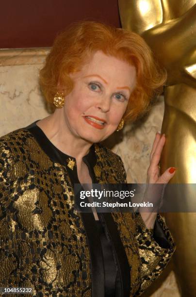 Arlene Dahl during Official 2003 Academy of Motion Picture Arts and Sciences Oscar Night Party at Le Cirque 2000 at Le Cirque 2000 in New York, NY,...