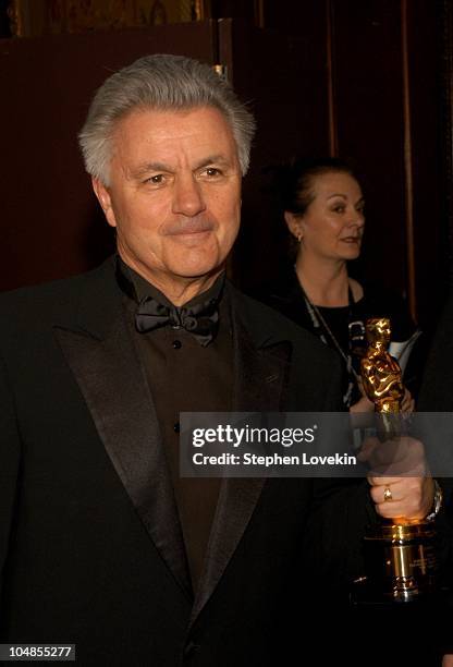 John Irving during Official 2003 Academy of Motion Picture Arts and Sciences Oscar Night Party at Le Cirque 2000 at Le Cirque 2000 in New York, NY,...