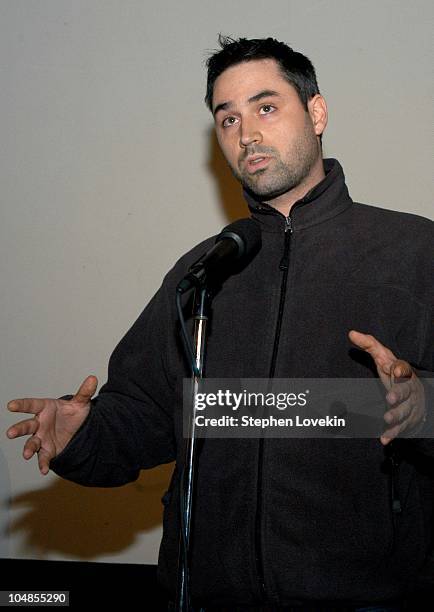 Screenwriter of '28 Days Later' Alex Garland during Nantucket Film Festival 8 - Final Screening of "28 Days Later" at The Dreamland Theatre in...