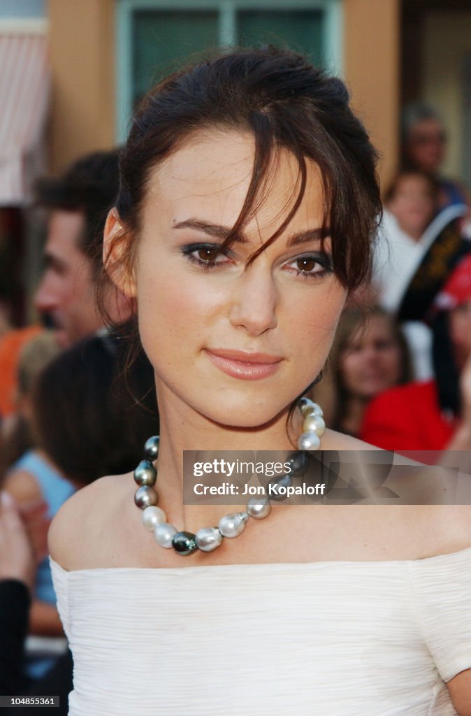 "Pirates of the Caribbean: The Curse of the Black Pearl" World Premiere