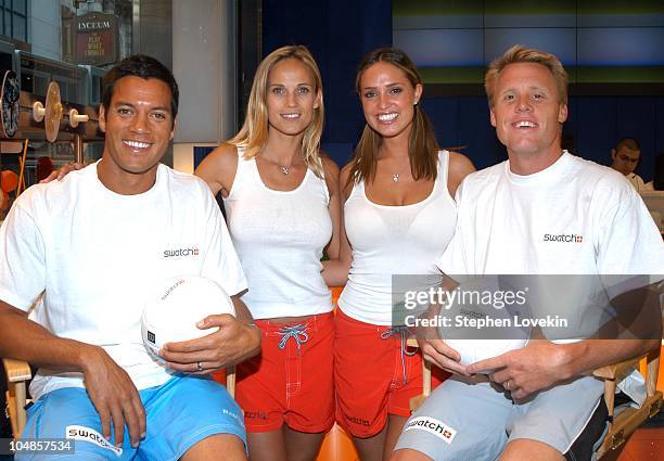 Olympics Gold Medalist Eric Fonoimoana, Playboy Playmates Ulrika Ericcson and Lindsey Vuolo, and Rookie of the year Dax Holdren