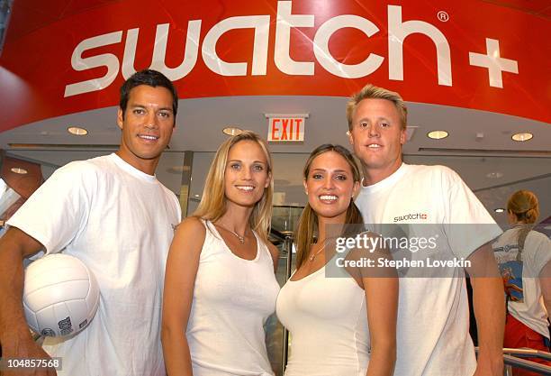 Olympics Gold Medalist Eric Fonoimoana, Playboy Playmates Ulrika Ericcson and Lindsey Vuolo, and Rookie of the year Dax Holdren