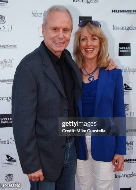 Steve Edwards and wife Jean during "Best of Los Angeles" at Pacific Design Center in West Hollywood, California, United States.