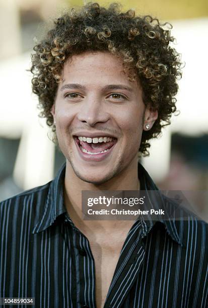 Justin Guarini during 2003 Teen Choice Awards - Arrivals at Universal AmphiTheater in Universal City, California, United States.