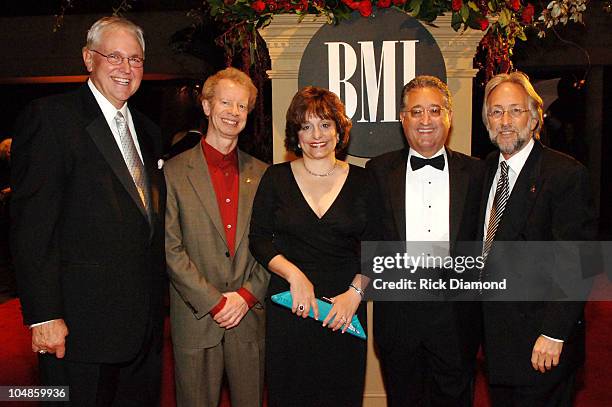 Paul Corbin, Terry Lickona, Nancy Shipro, NARAS, Neil Portnow, NARAS and Del Bryant, BMI