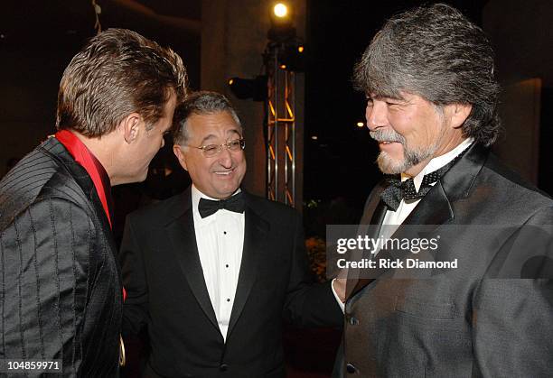 Richie McDonald, Del Bryant - BMI and Randy Owens during 53rd Annual BMI Country Music Awards at BMI Nashville Offices in Nashville, Tennessee,...